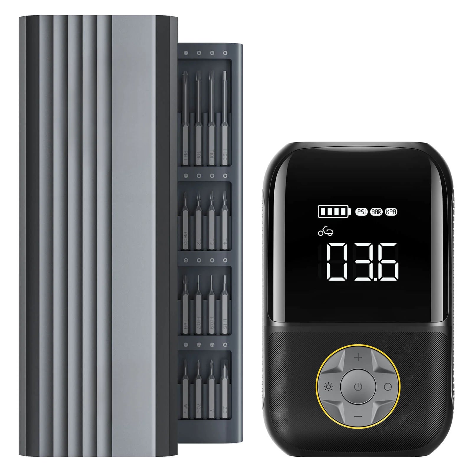 X8 Tire Inflator and E1 PRO Precision Electric Screwdriver