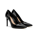 Women's Black Dress Pumps with Pointed Toe and High Heel