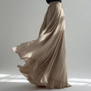 Women's Pleated Chiffon Ankle Length Maxi Skirt