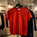 Women's Red Essential Crew Neck Short Sleeve T-Shirt